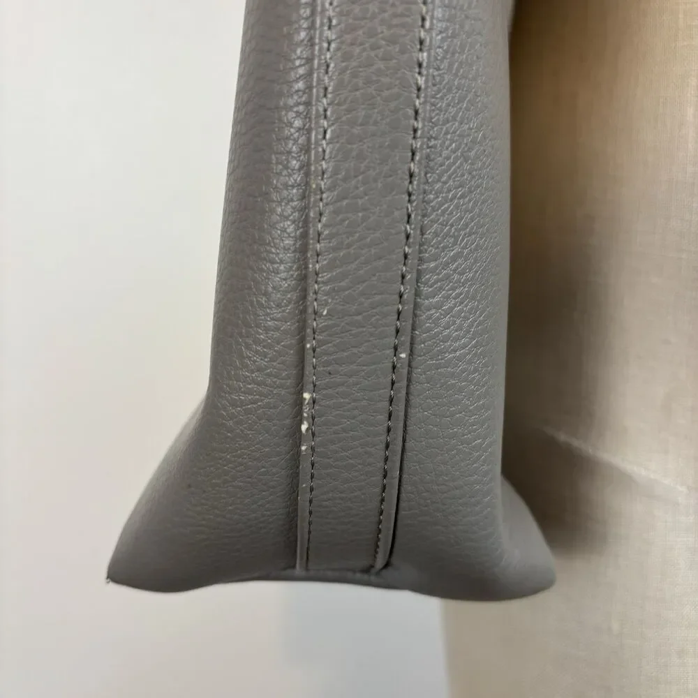 Anne Klein Gray Large Shoulder Tote Bag Purse